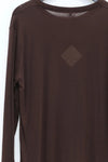 BASERANGE Classic Bamboo Fiber Bamboo Cotton Long Sleeve T-Shirt Collection Round Neck Bottoming Shirt France BAS-TOLS-BL-000-TACTILE